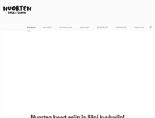 Tablet Screenshot of nuortenkeskisuomi.fi
